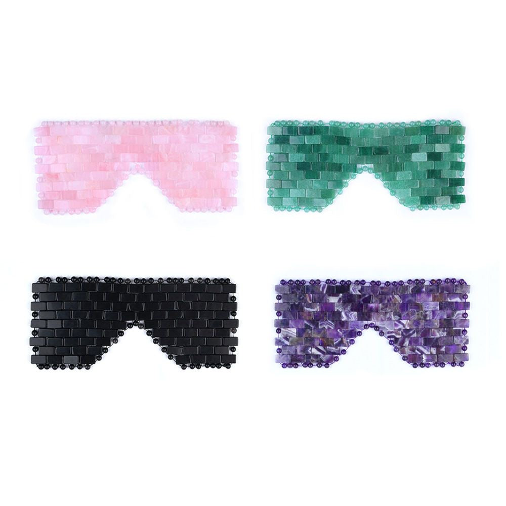 NEW! CRYSTAL DREAMS EYE MASK - AVENTURINE