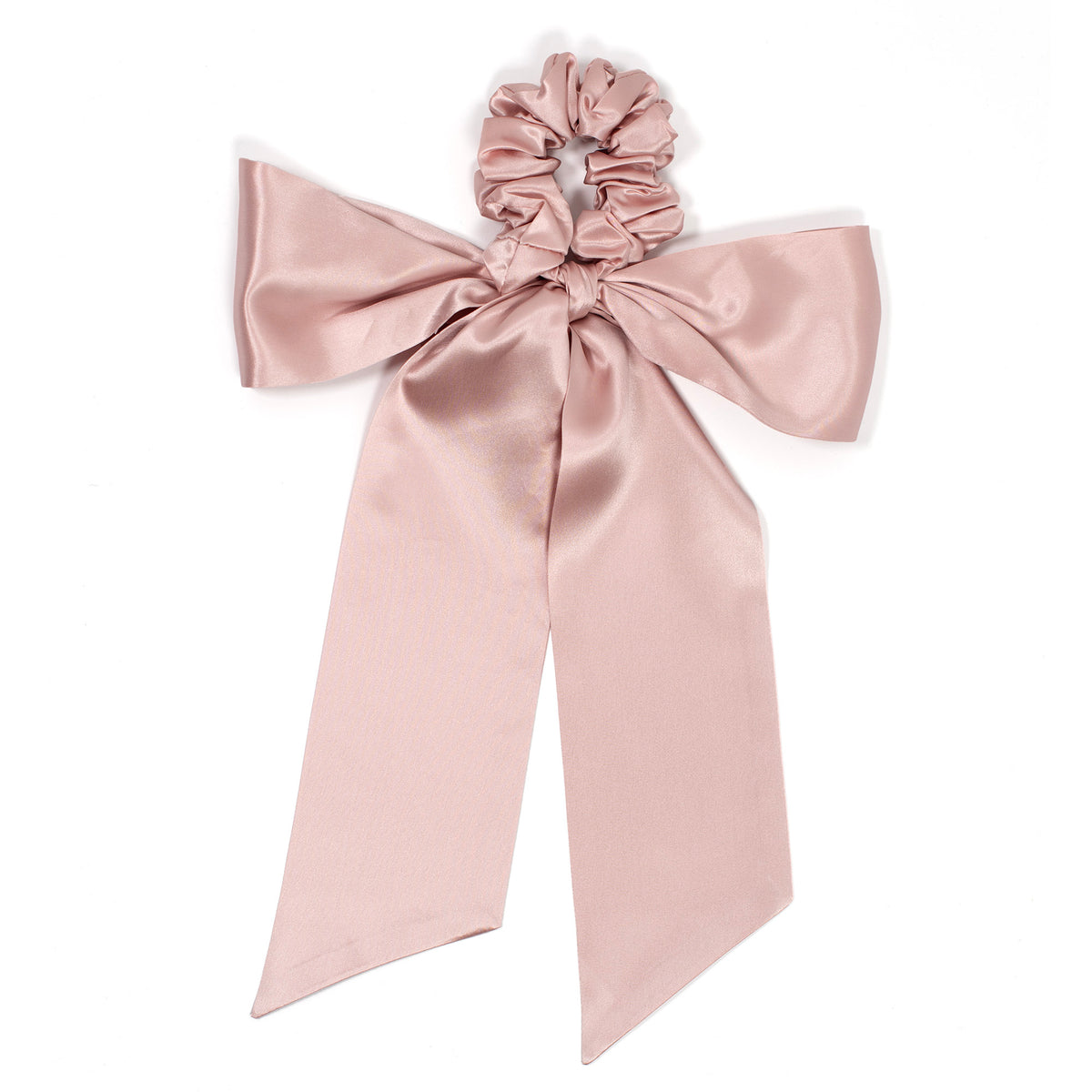 SILK MAGIC SCRUNCHIE & RIBBON SET - PINK CLOUDS | RE-VITYL