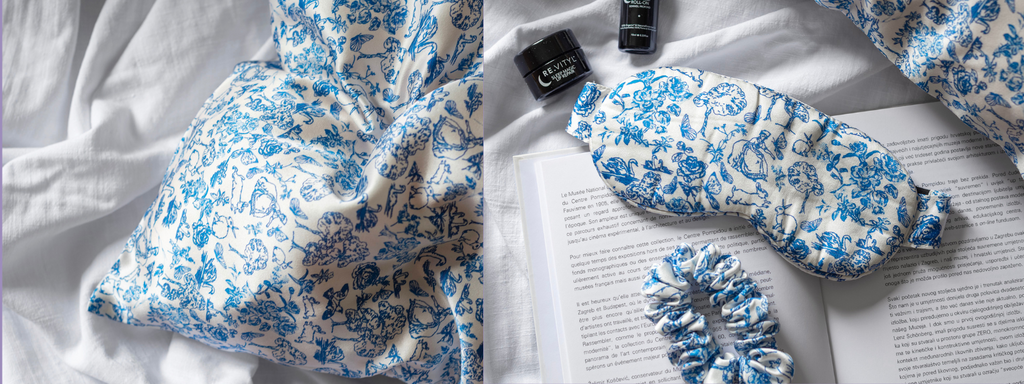 silk printed sleep accessories