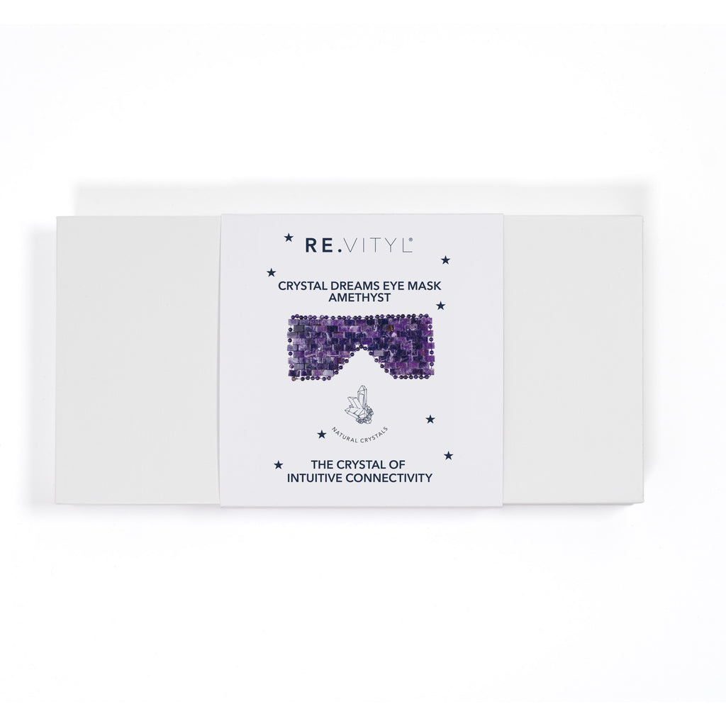 NEW! CRYSTAL DREAMS EYE MASK - AMETHYST