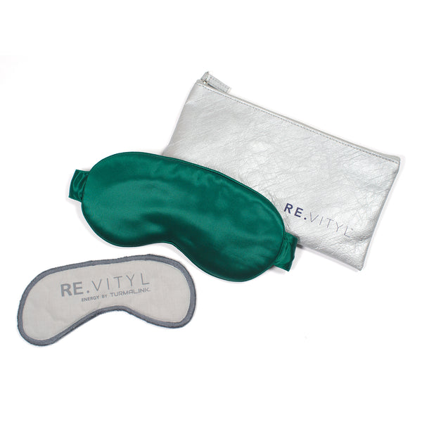 Silk Sleeping Mask - Green, Luxury and Comfort